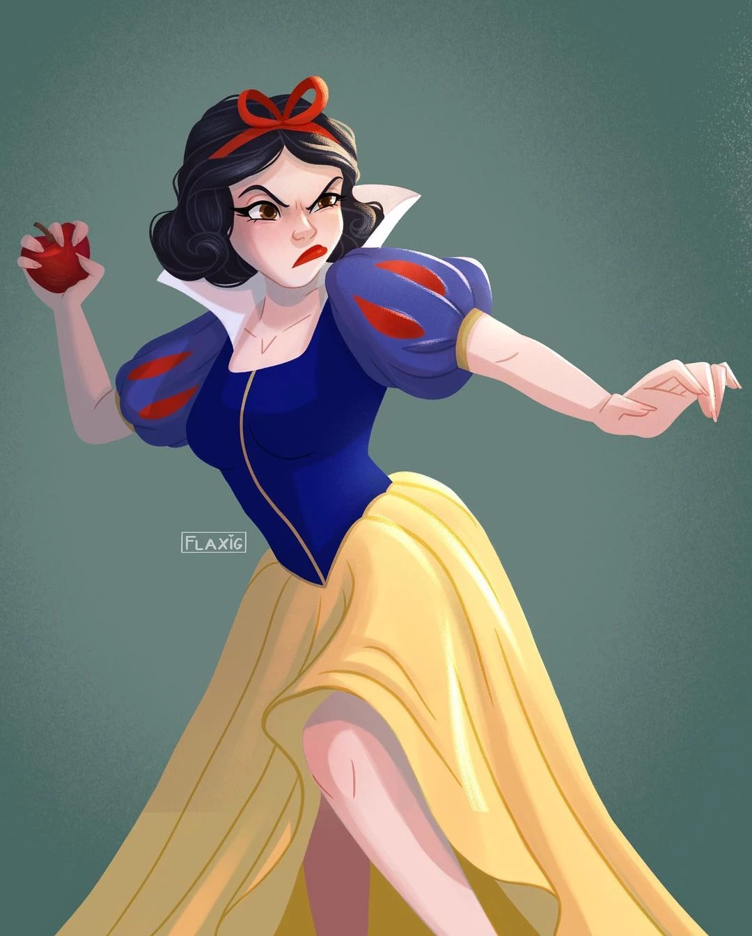 I’m Pretty Sure This Scene Isn’t In The Original Movie, But It Looks Fun Nonetheless (Snow White And The Seven Dwarfs)