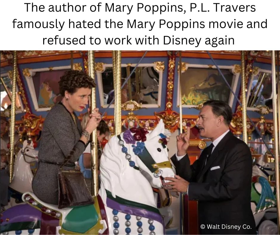 Apparently, Travers Is The Harrison Ford Of Disney