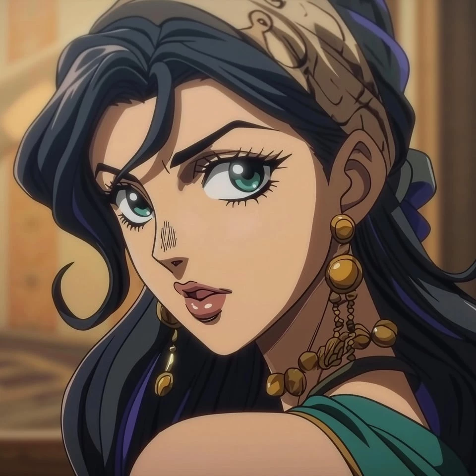 Princess Jasmine Looks Stunning In Jojo’s Iconic Art Style