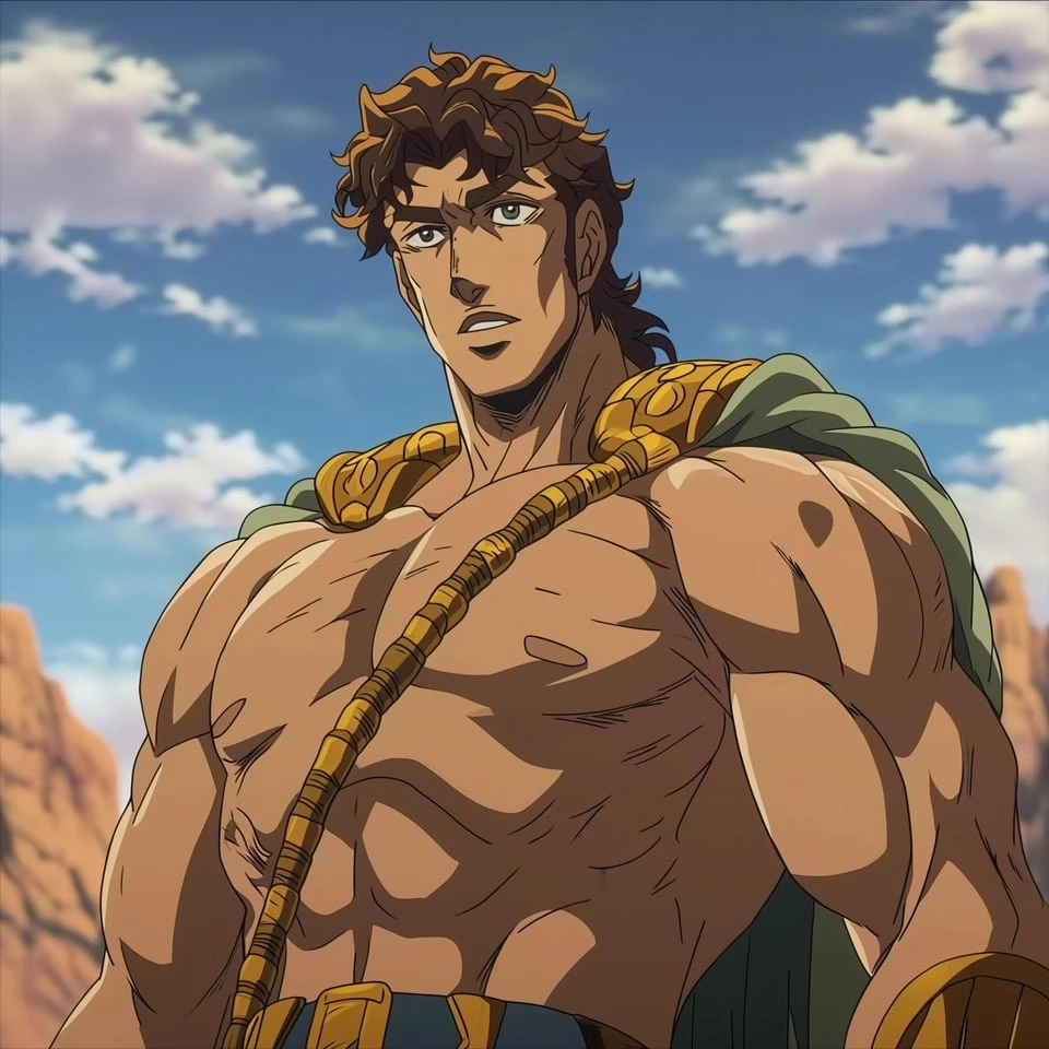 Hercules Looks Muscular Enough To Be A Part Of The Joestar Family