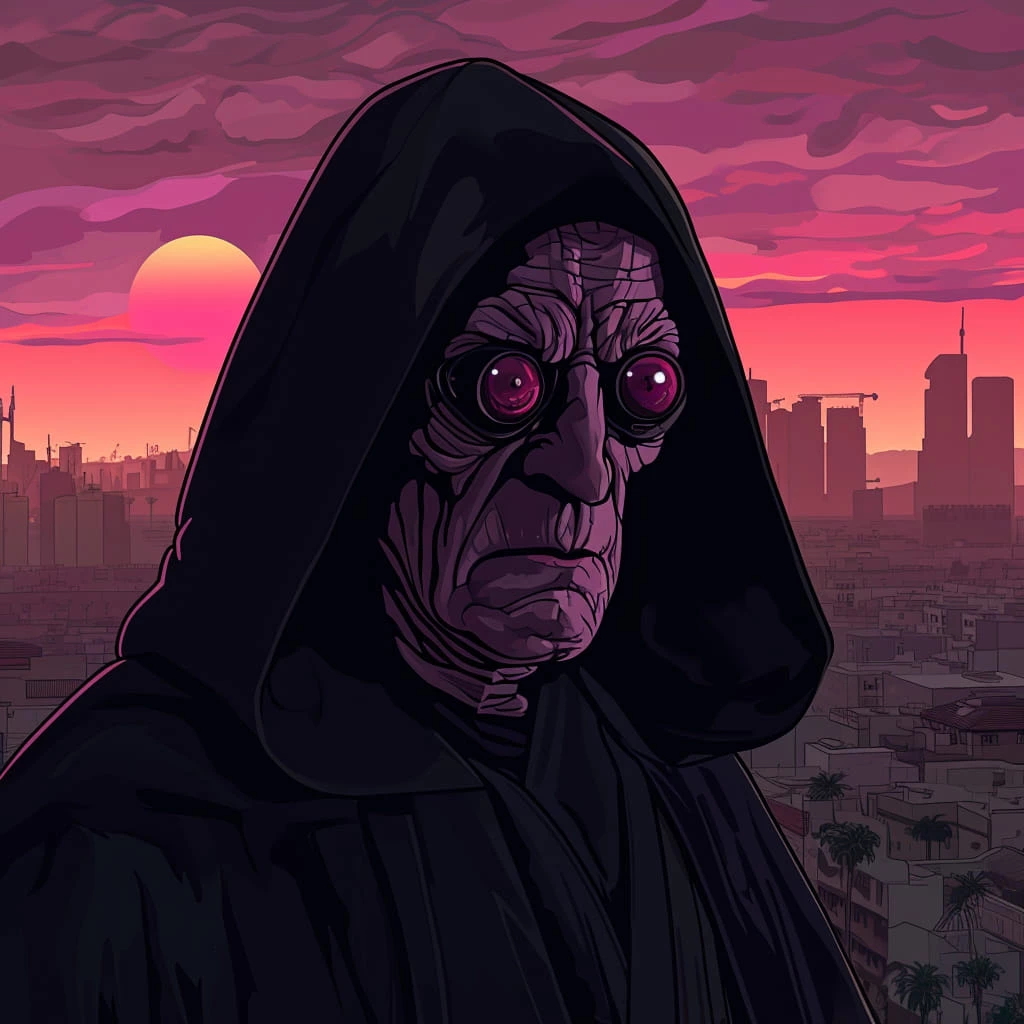 Palpatine Is Clearly Having Sunburns In The City Of Los Santos