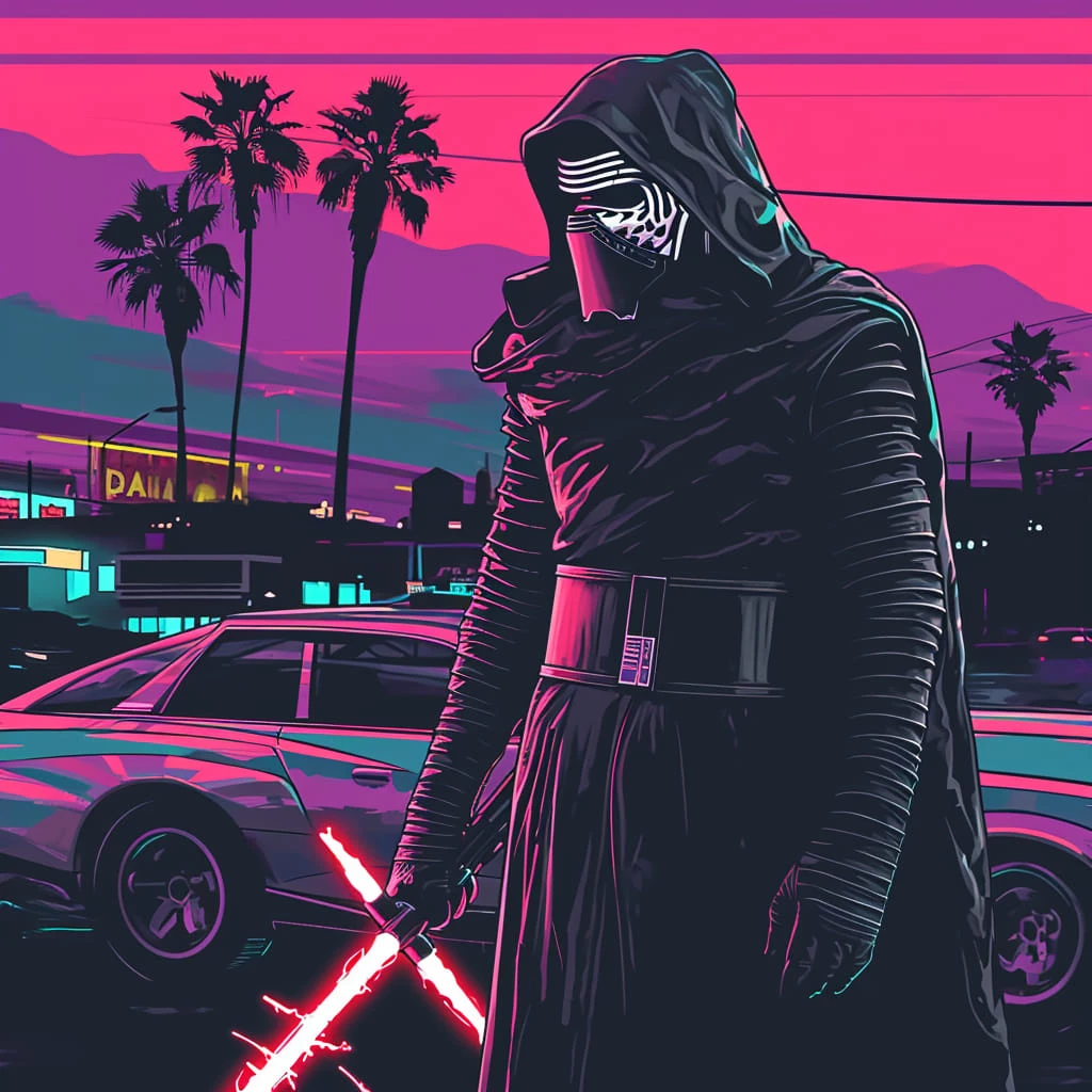 Kylo Ren Is Ready To Party With His Badass Mask