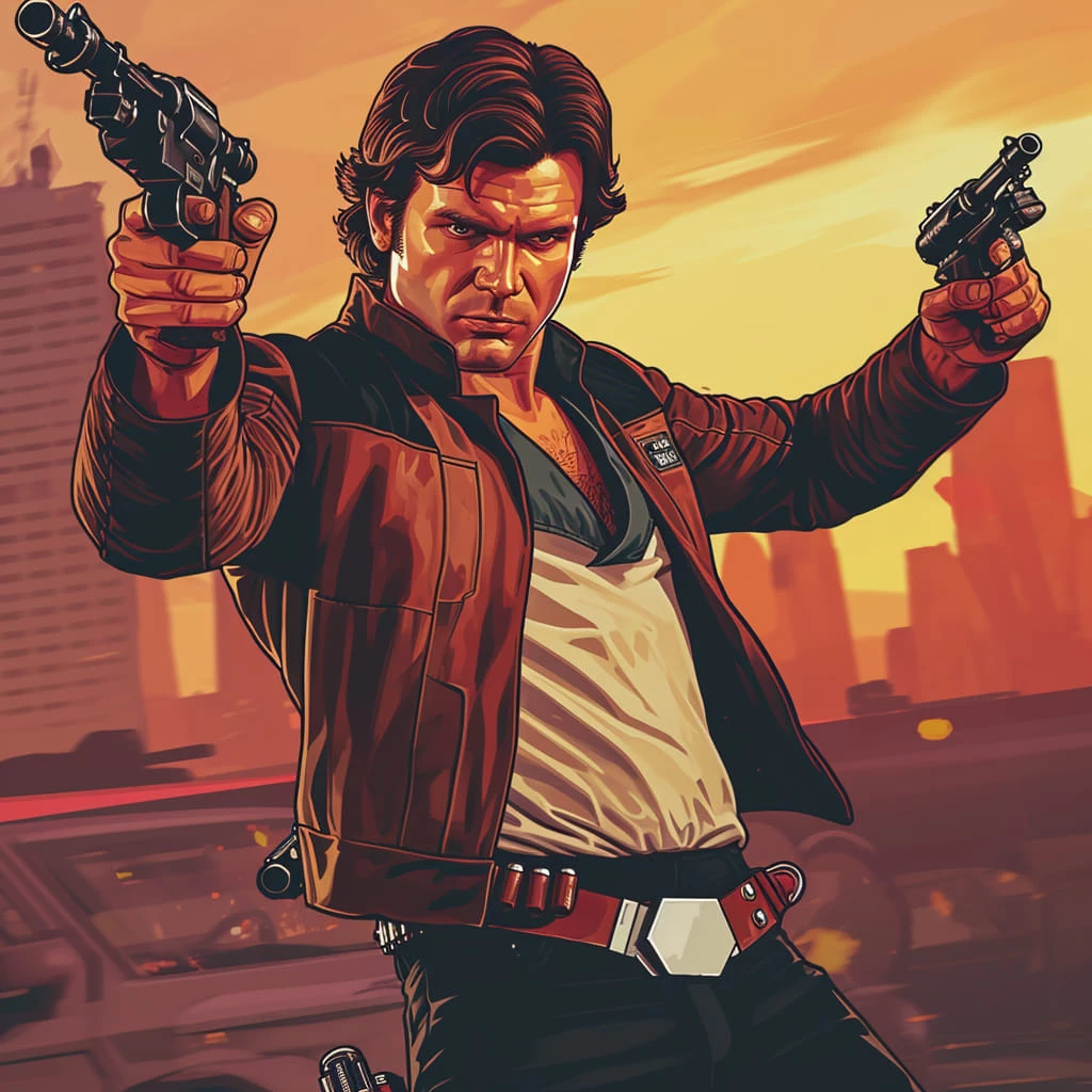 Knowing Han Solo, He Will Pull Out The Most Outrageous Bank Heist Ever In The City