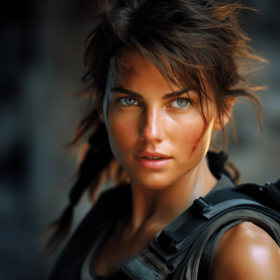 Tammy Cruise Looks Like A Live-Action Version Of Lara Croft From The Tomb Raider Series