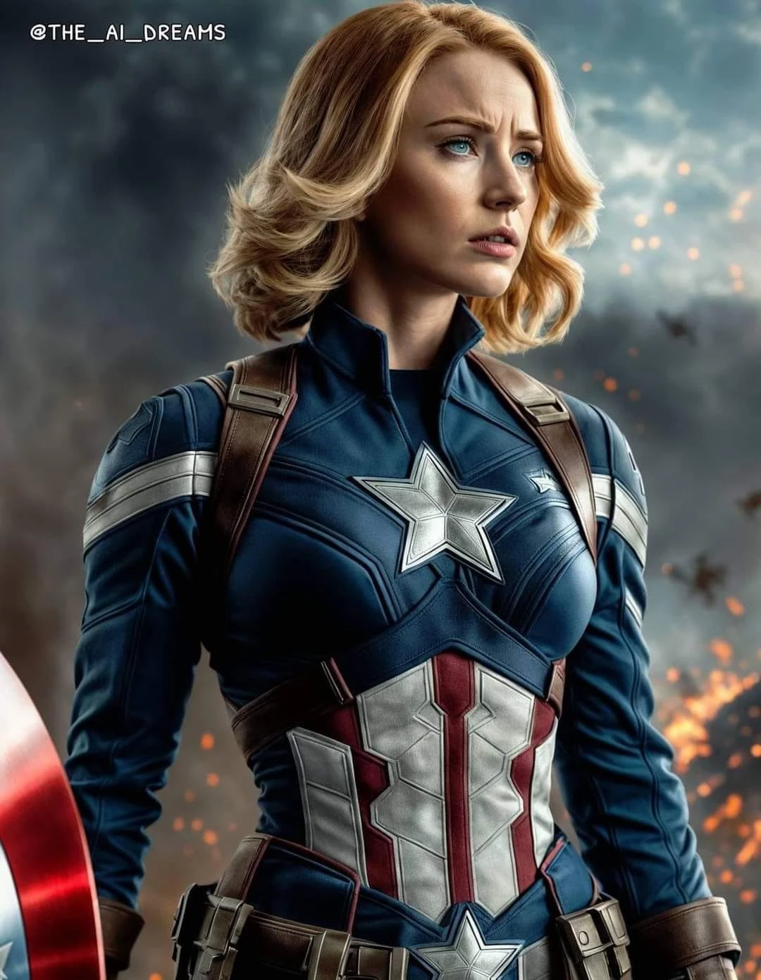 Steph Rogers/Captain America Is Actually Really Cute