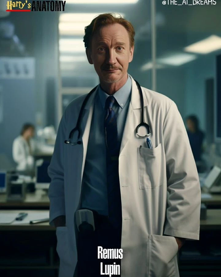 Remus Lupin, Sirius’ Old Friend In The Hospital