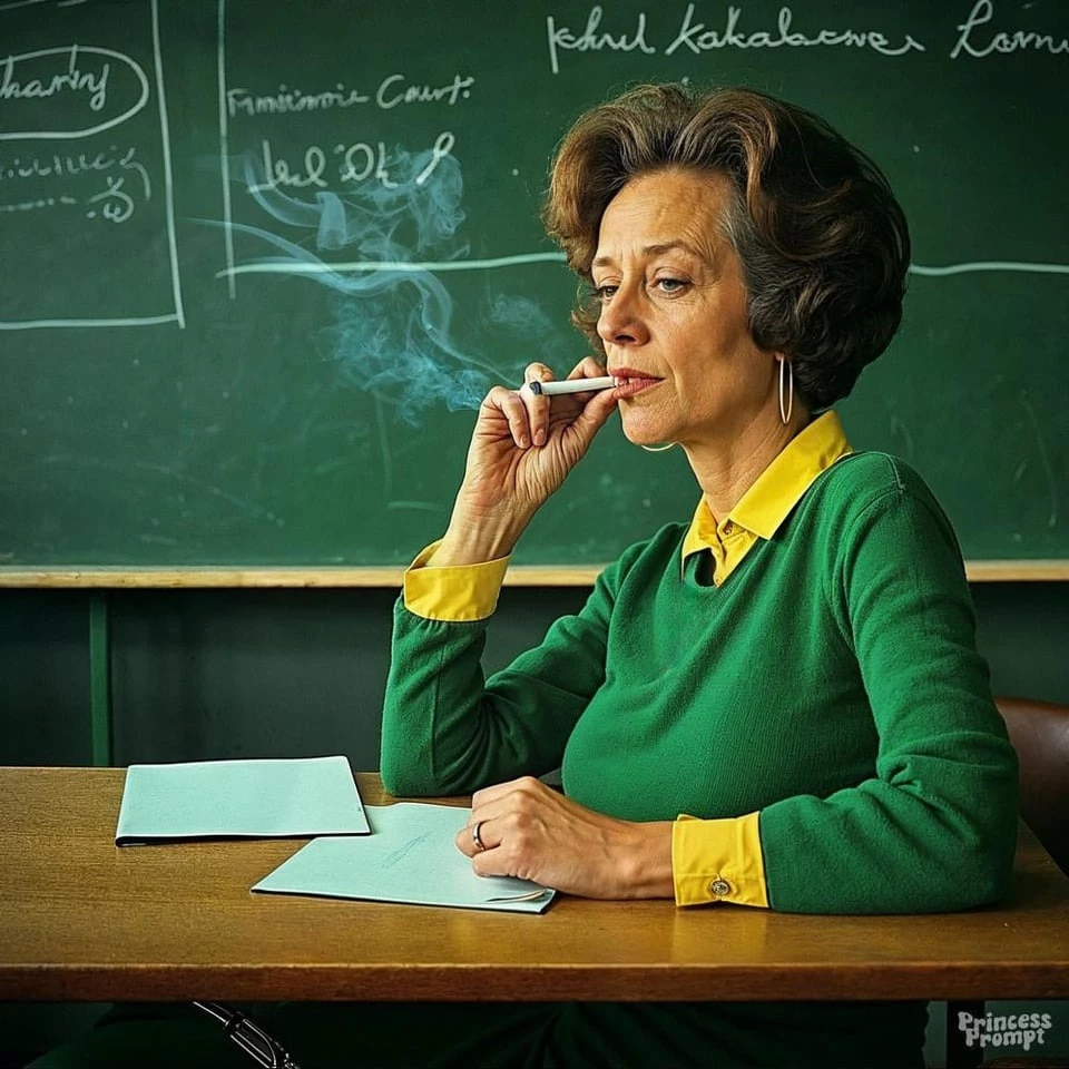 The Surly Edna Krabappel Is Doing Exactly What A Model Teacher Shouldn’t Do At School