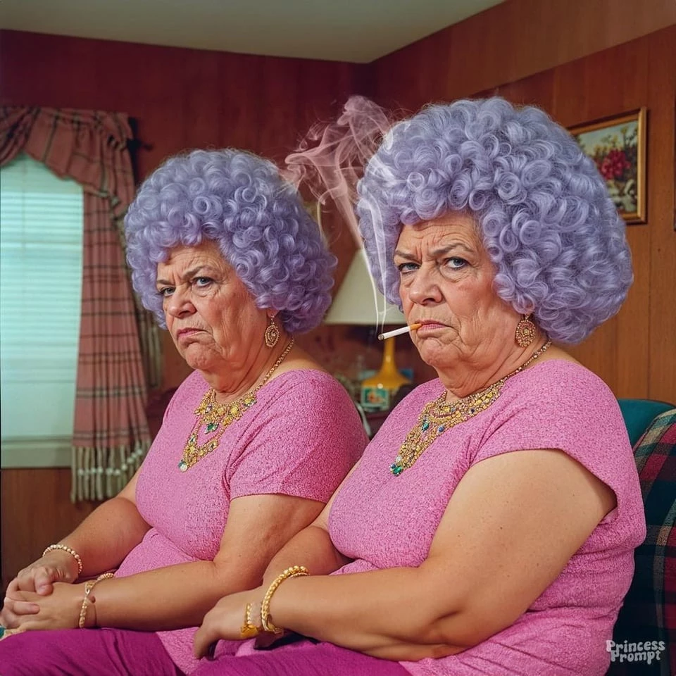 The Identical Twin Patty And Selma Seriously Need To Cut Some Weight In This Live-Action Universe