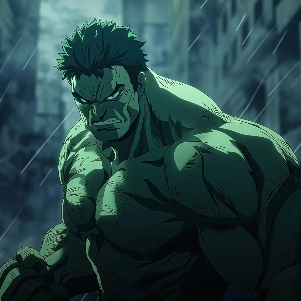 The Hulk, As Usual, Is Big And Intimidating