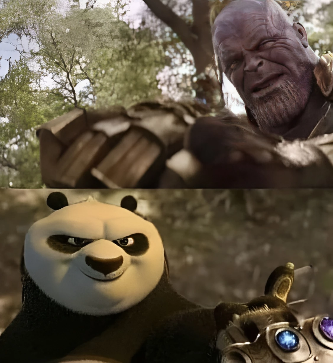 Skadoosh, Thanos