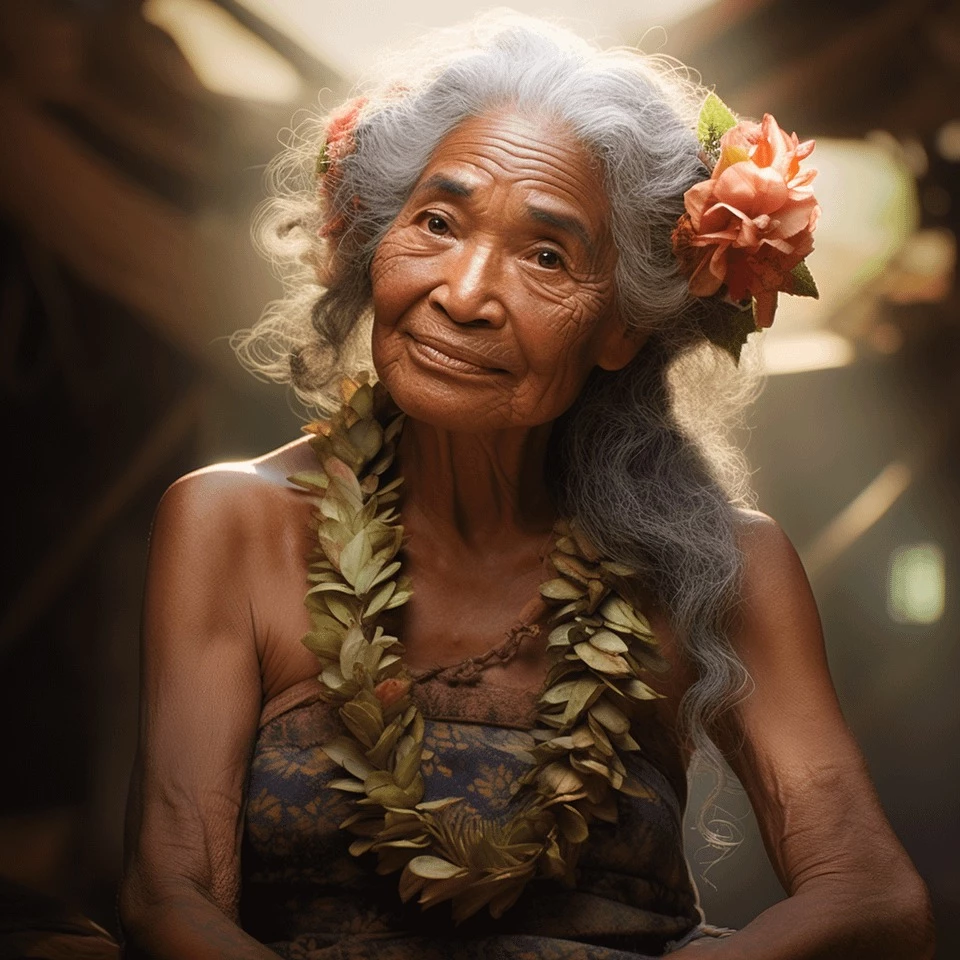 Moana (Moana) Has Lived Very Long And Become A Wisewoman In Her Village