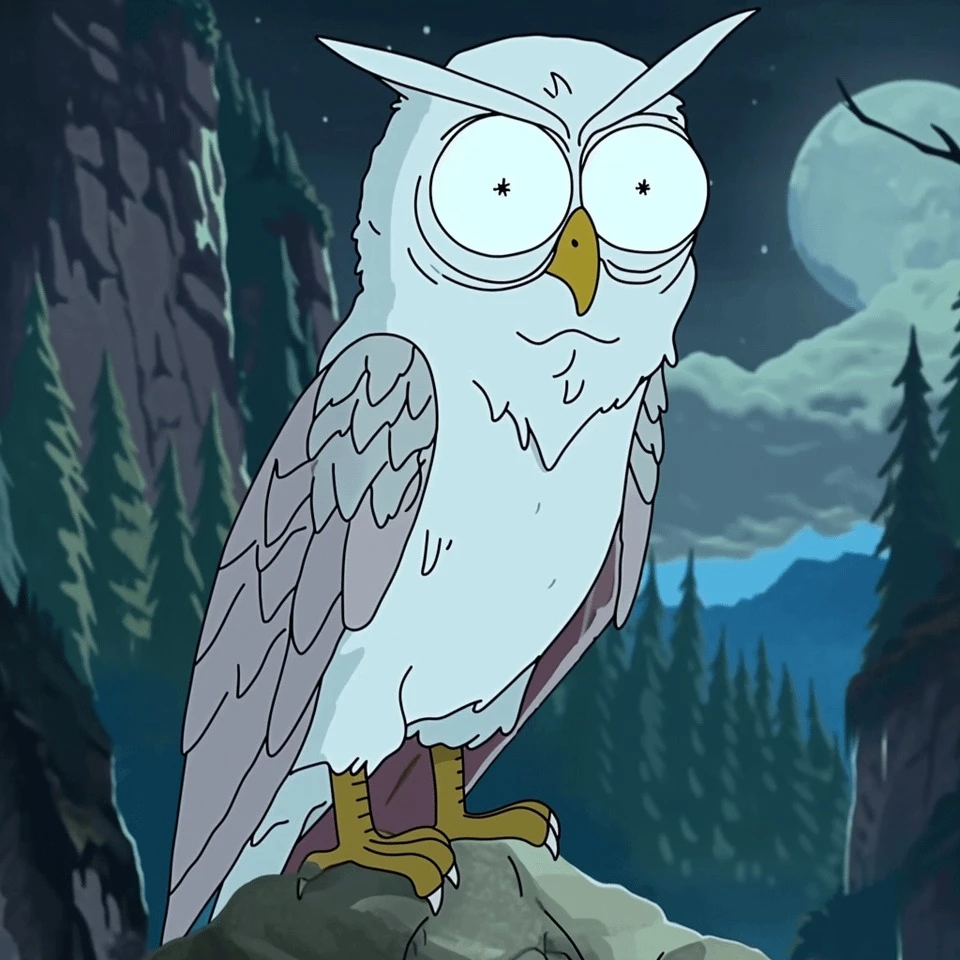 While Hedwig Is Cute In The Movies, This Version Of The Owl Is Rather…Scary