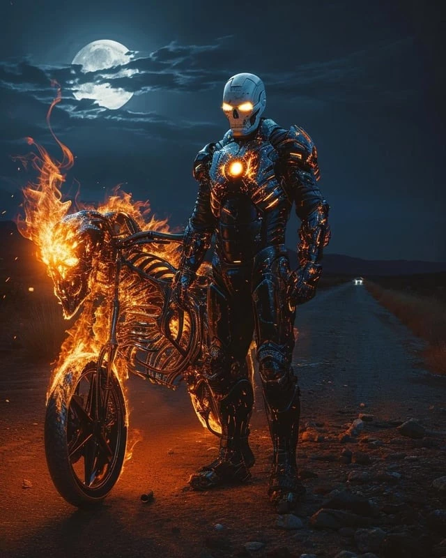 Stark Even Gives One To Ghost Rider, Who Will Probably Burn The Suit Anyway