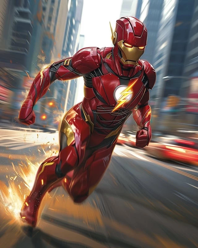 Stark Must Have Had A Hard Time Making A Suit That Can Endure The Flash’s Immense Speed