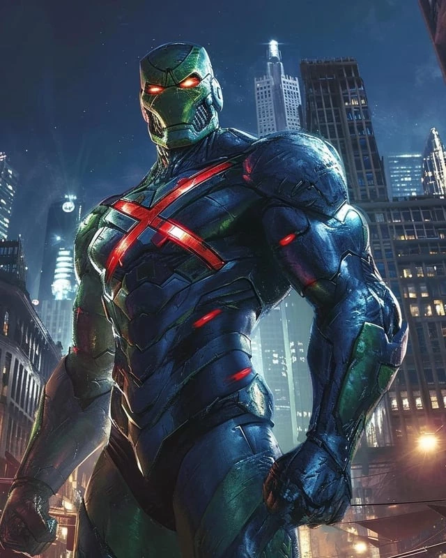 Even The Martian Manhunter Gets A Suit Of His Own