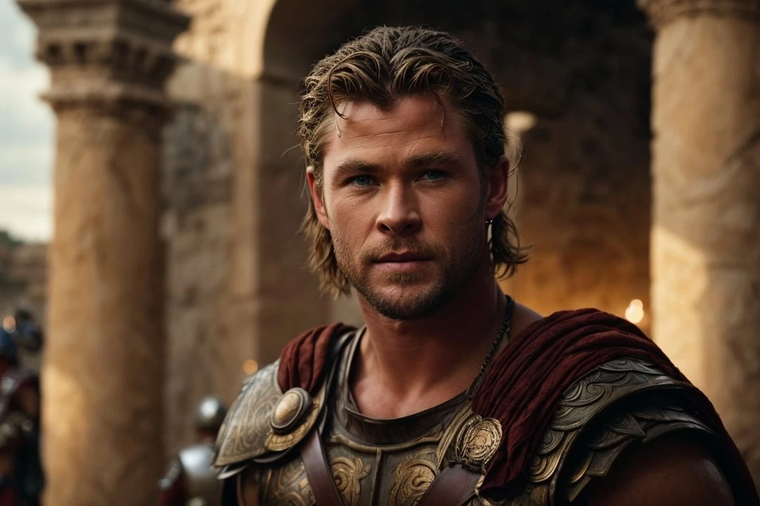 Chris Hemsworth (Thor), Who’s Already Used To Play A Blonde Demigod In A Battle Armor