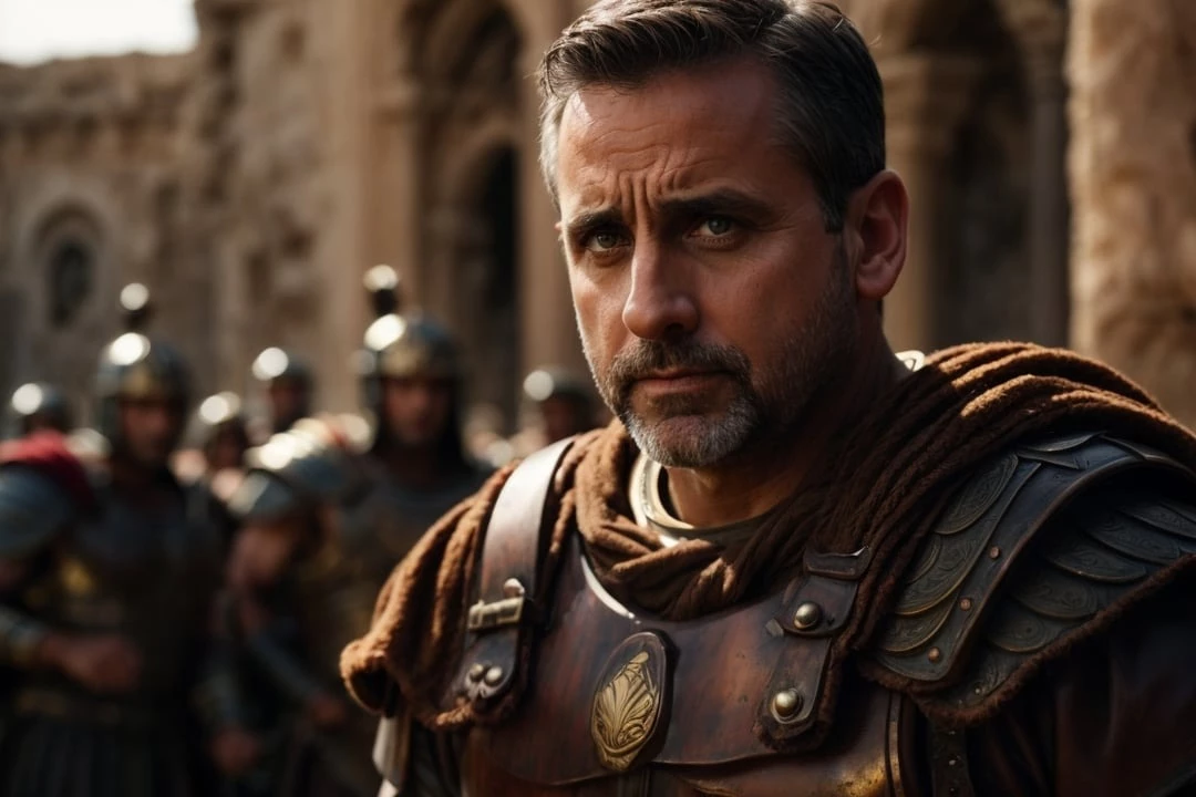 Steve Carrell (The Office) Will Entertain The Spectators With His Wits, Rather Than With His Sword