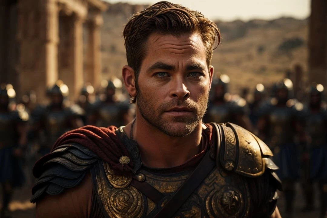 Chris Pine (Star Trek) Has The Looks And The Charm To Portray Maximus