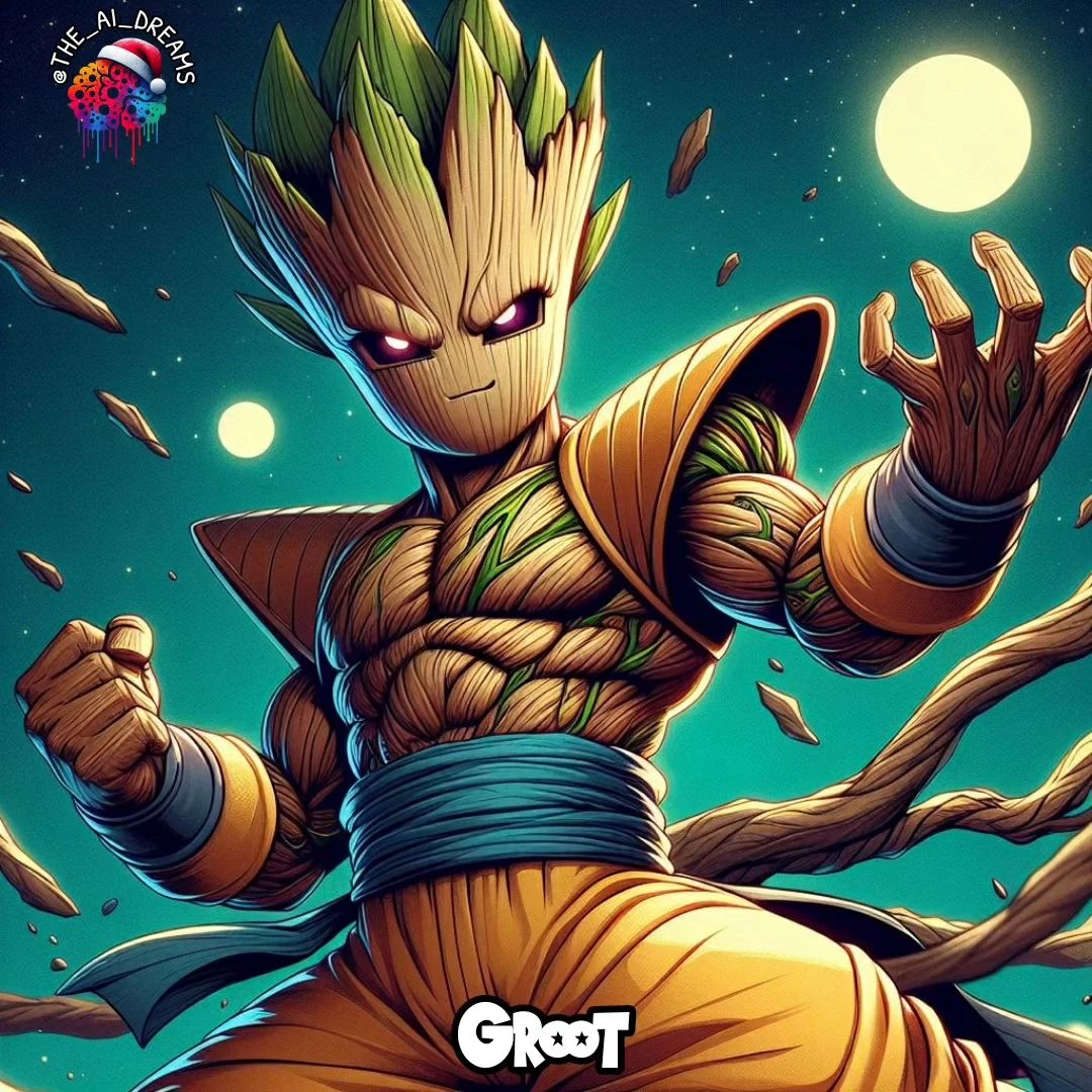 Groot Also Joins Master Roshi’s Dojo To Be The Strongest