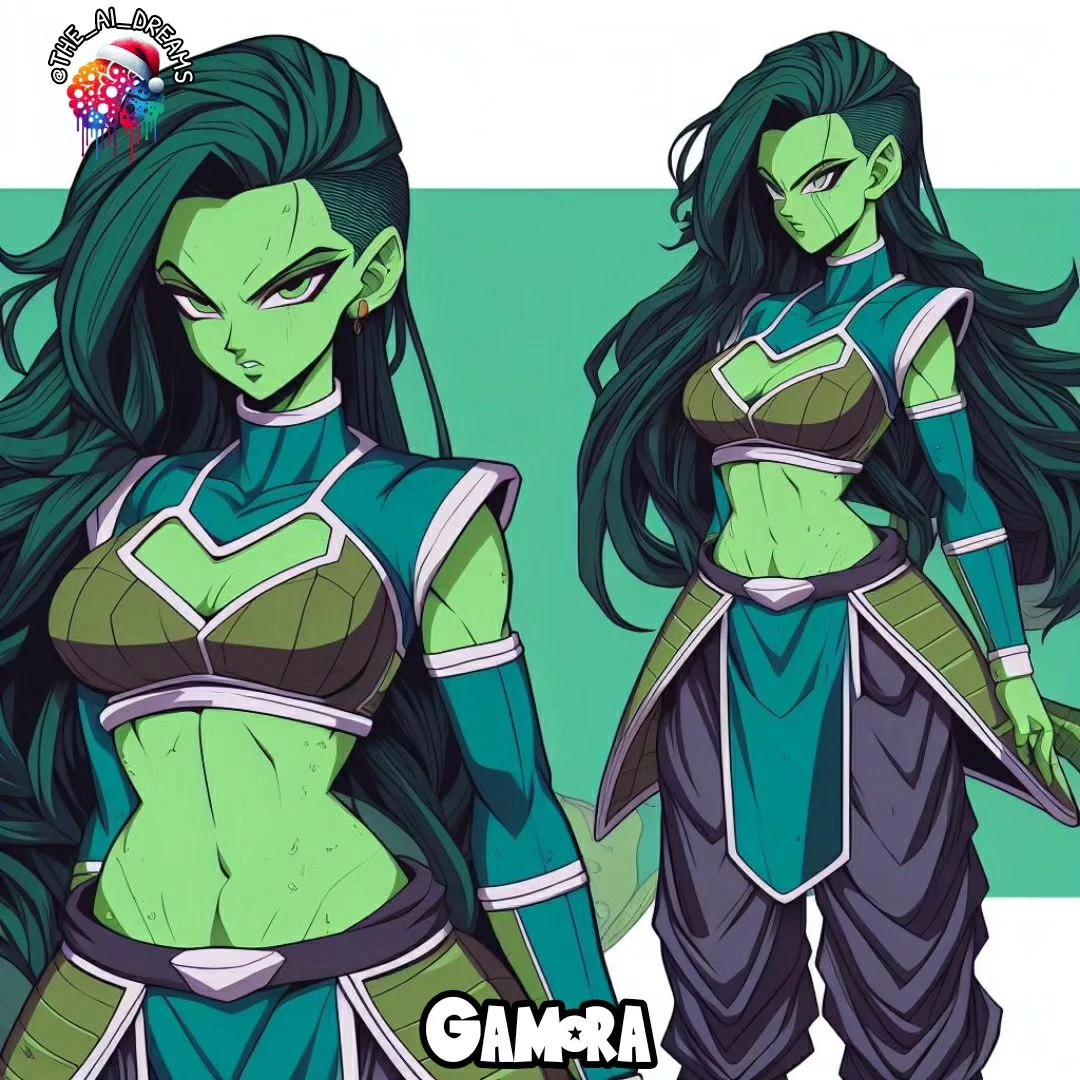 Meanwhile, Gamora Turns Into A Beautiful Namekian
