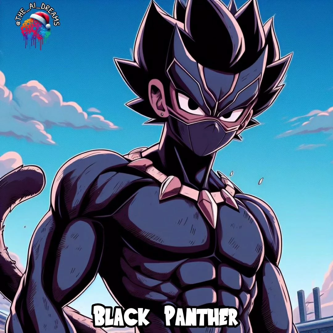 And Lastly, We Have Black Panther, The Richest Saiyan With An Impenetrable Vibranium Armor