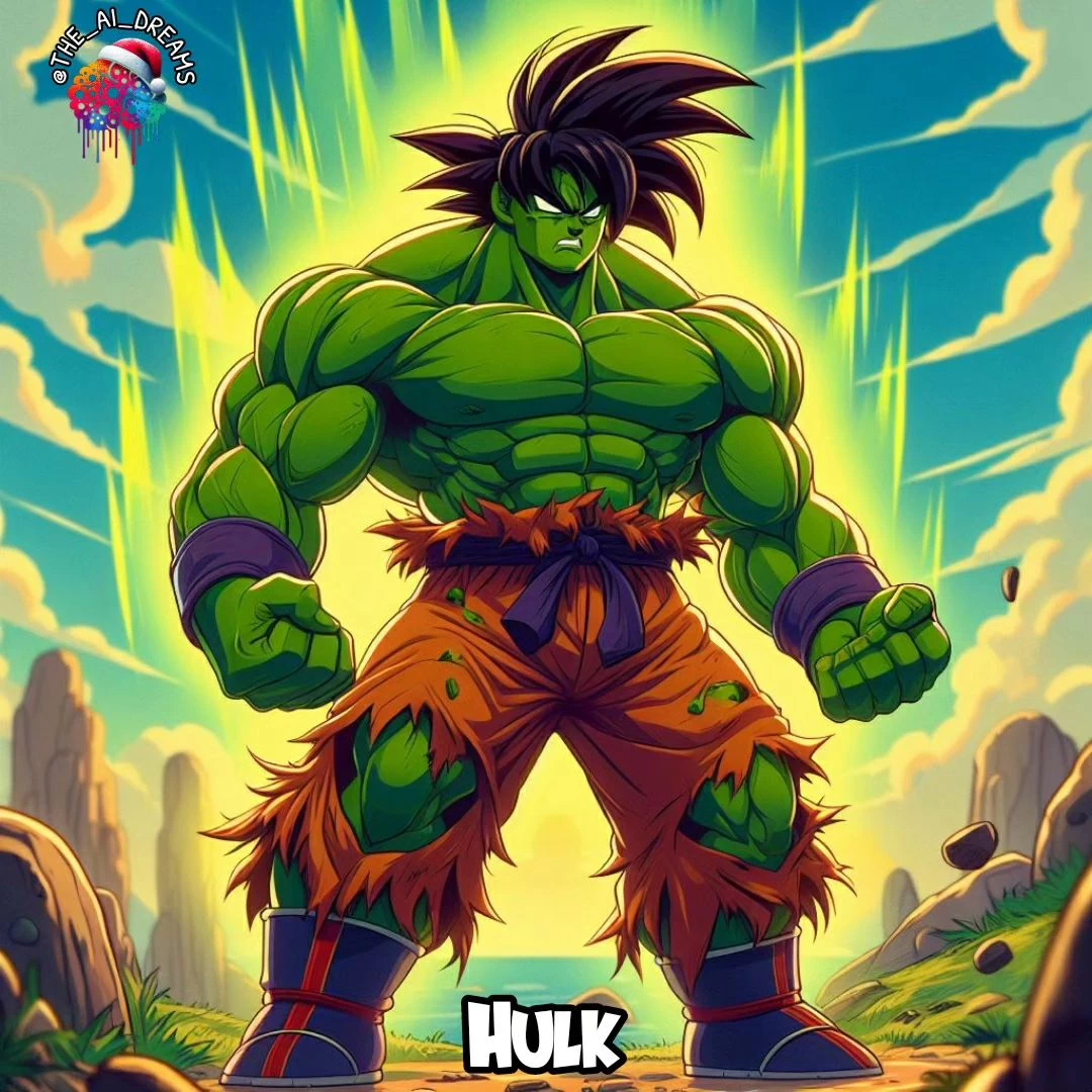 The Hulk And Goku Definitely Have Something In Common: They Prefer To Fight Topless