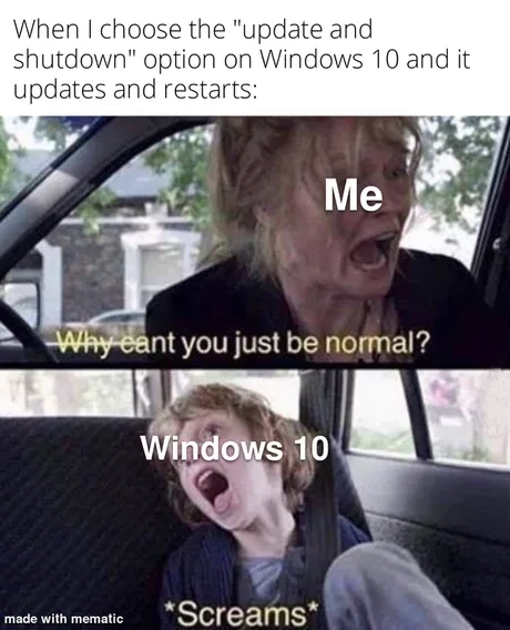 Windows 11: *Demonic Screeches*