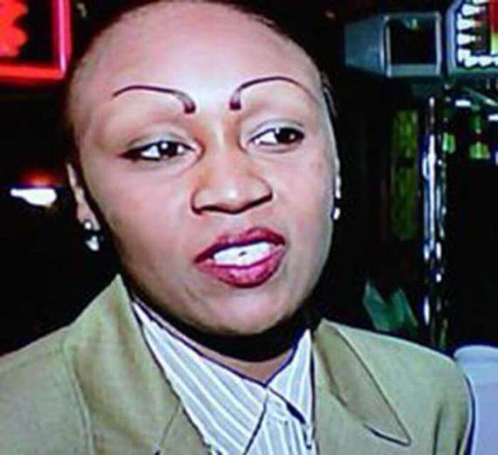 ridiculous eyebrows