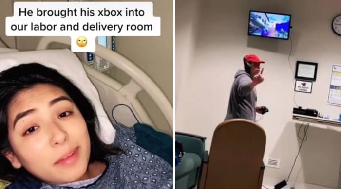 12 Photos Of dad in delivery room funny