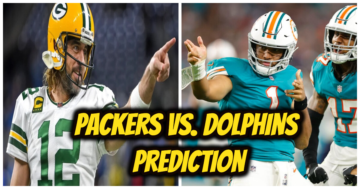 Football Schedule Tomorrow Packers vs. Dolphins